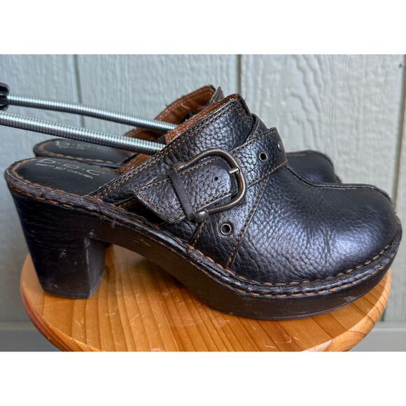 Boc Born Leather Mules 10 - Picture 3 of 7